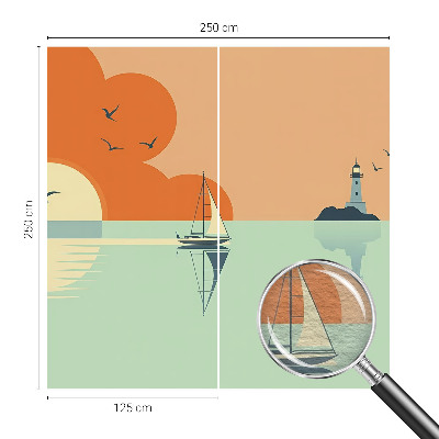 Fototapet modern la comandă Flori de iris