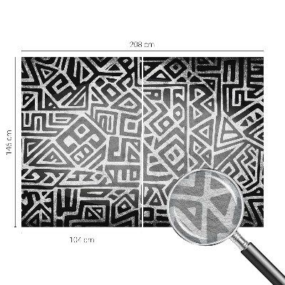 Fototapet la comandă pentru dormitor Abstracție albastru închis