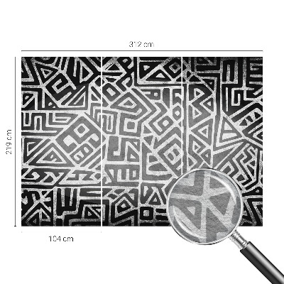 Fototapet la comandă pentru dormitor Abstracție albastru închis