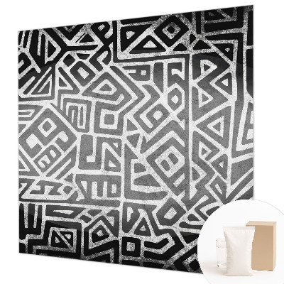 Fototapet la comandă pentru dormitor Abstracție albastru închis