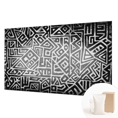 Fototapet la comandă pentru dormitor Abstracție albastru închis