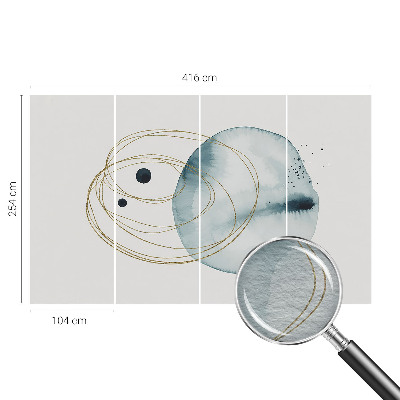 Fototapet Structură sferică