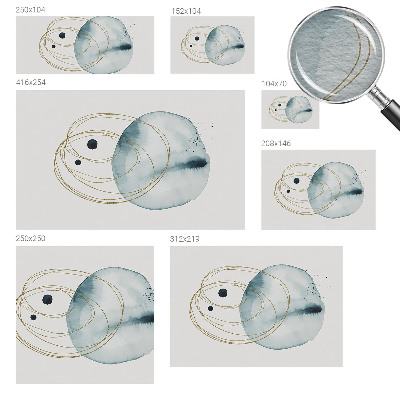 Fototapet Structură sferică