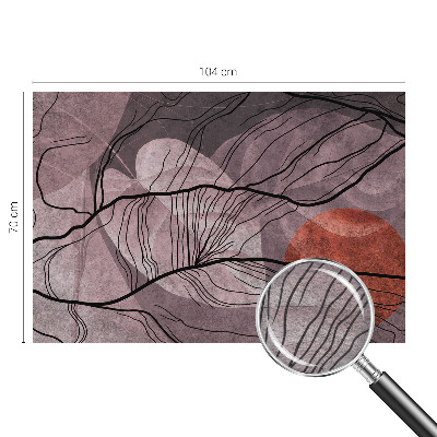 Fototapet vlies pe perete Detalii despre plante