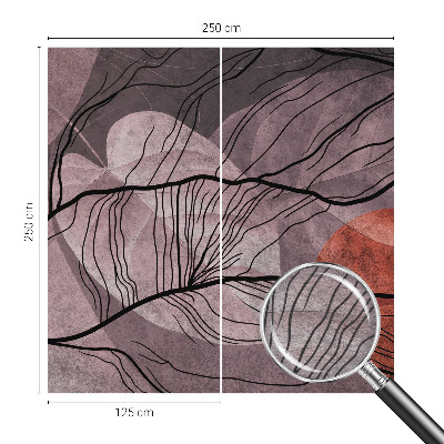 Fototapet vlies pe perete Detalii despre plante