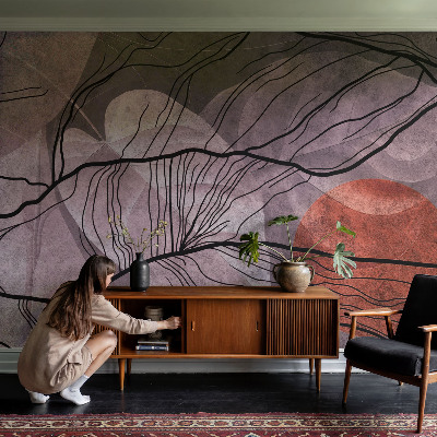 Fototapet vlies pe perete Detalii despre plante