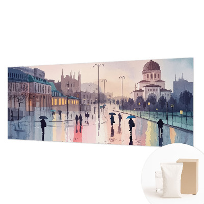 Fototapet la comandă pentru dormitor Alpinist singuratic