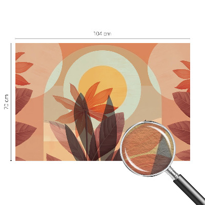 Fototapet vlies pe perete Peisaj împădurit