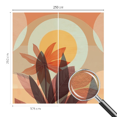 Fototapet vlies pe perete Peisaj împădurit