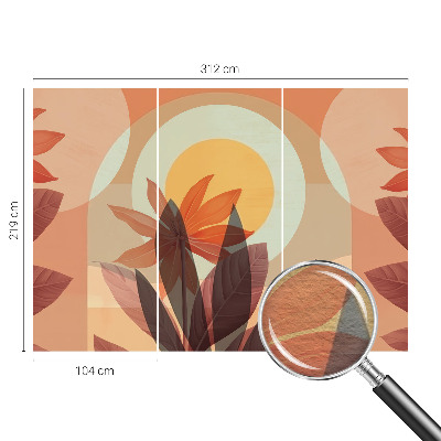 Fototapet vlies pe perete Peisaj împădurit