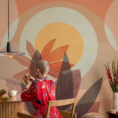 Fototapet vlies pe perete Peisaj împădurit