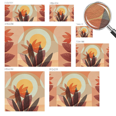 Fototapet vlies pe perete Peisaj împădurit