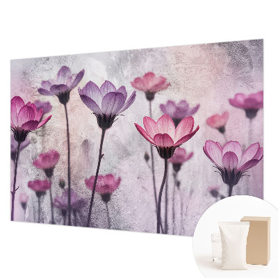 Fototapet vlies pentru living cu motiv floral elegant