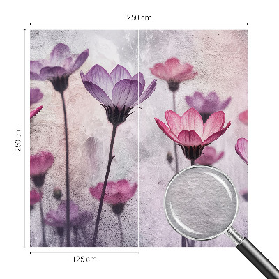 Fototapet vlies pentru living Maiestate florală