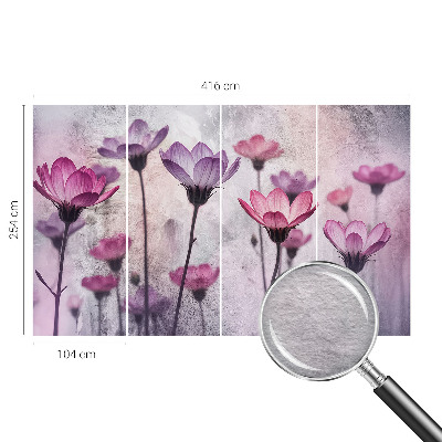 Fototapet vlies pentru living Maiestate florală