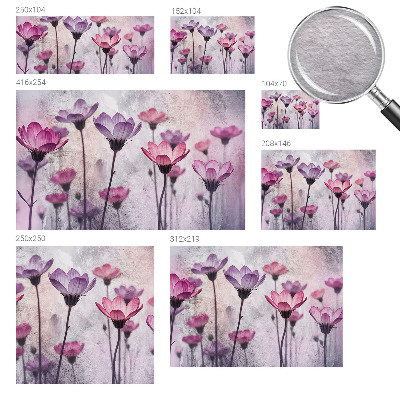 Fototapet vlies pentru living Maiestate florală