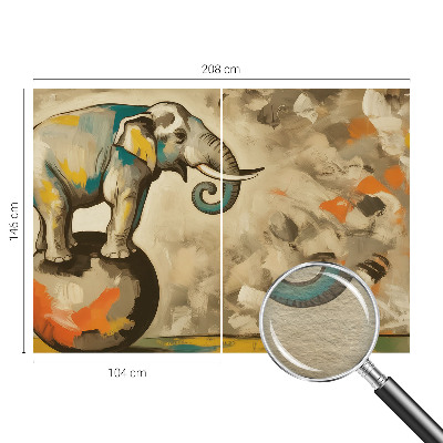 Fototapet modern pentru living Delicatese albastre