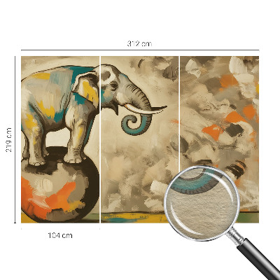 Fototapet modern pentru living Delicatese albastre