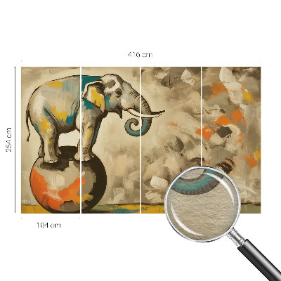 Fototapet modern pentru living Delicatese albastre