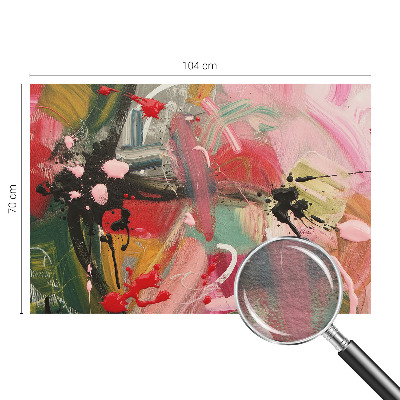 Fototapet modern la comandă Valuri albastre