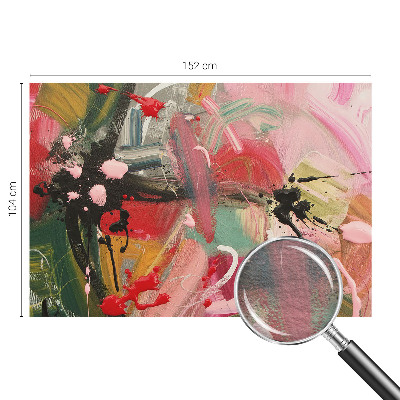 Fototapet modern la comandă Valuri albastre