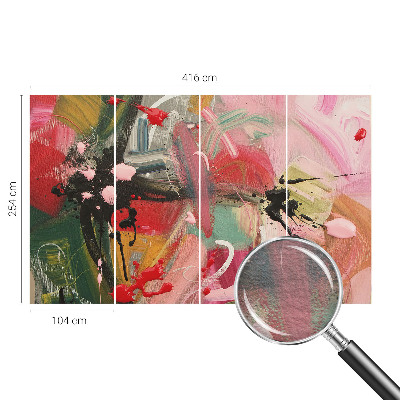 Fototapet modern la comandă Valuri albastre