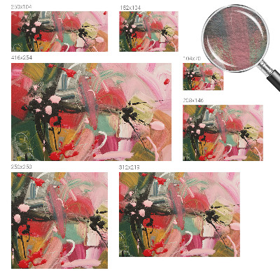 Fototapet modern la comandă Valuri albastre