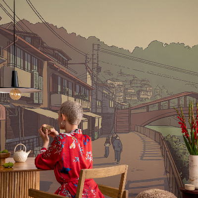 Fototapet la comandă pentru living Forme oceanice