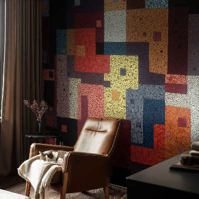 Fototapet la comandă pentru dormitor Copaci misterioși