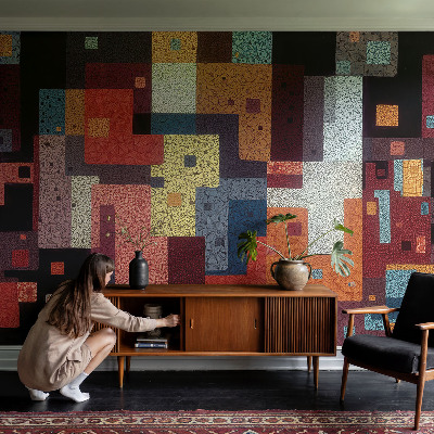 Fototapet la comandă pentru dormitor Copaci misterioși