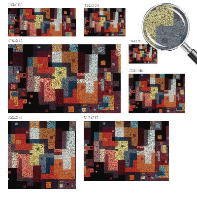 Fototapet la comandă pentru dormitor Copaci misterioși