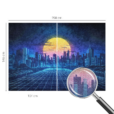 Fototapet pentru dormitor O expoziție colorată