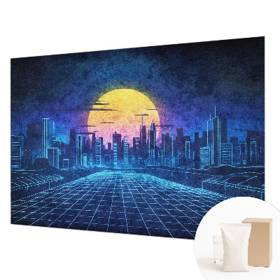 Fototapet pentru dormitor O expoziție colorată