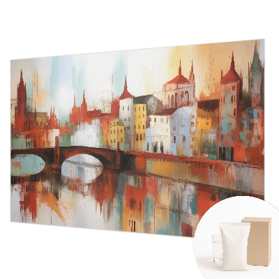 Fototapet pentru living cu figuri angelice