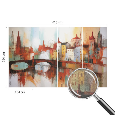 Fototapet pentru living Figuri angelice