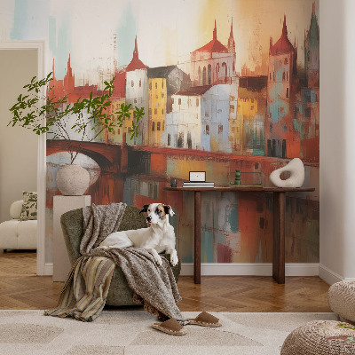 Fototapet pentru living Figuri angelice