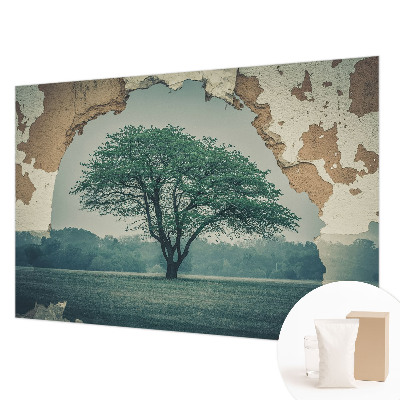Fototapet vlies pentru living cu motiv plasă de dantelă