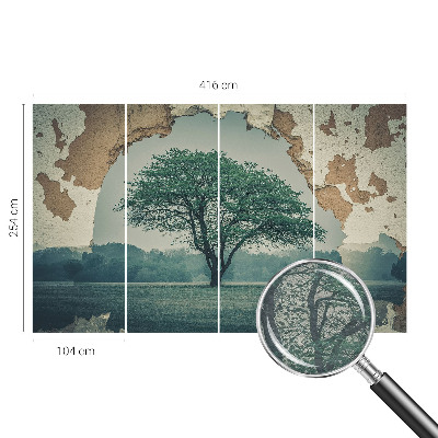 Fototapet vlies pentru living Plasă de dantelă