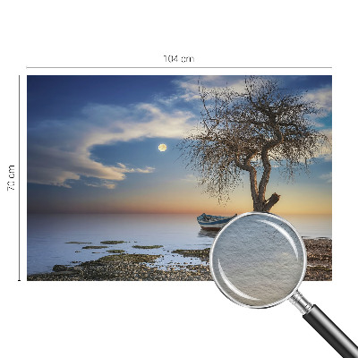 Tapet foto pe vlies Triunghiuri violet