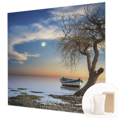 Tapet foto pe vlies Triunghiuri violet