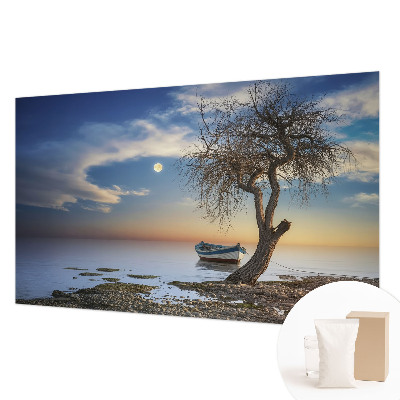 Tapet foto pe vlies Triunghiuri violet