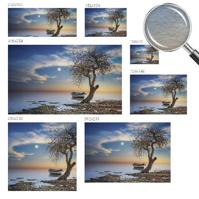 Tapet foto pe vlies Triunghiuri violet