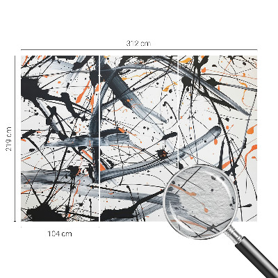 Fototapet vlies imprimat Linii ondulate