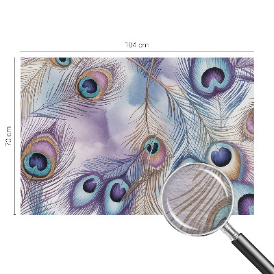 Fototapet vlies pentru dormitor Frunze delicate