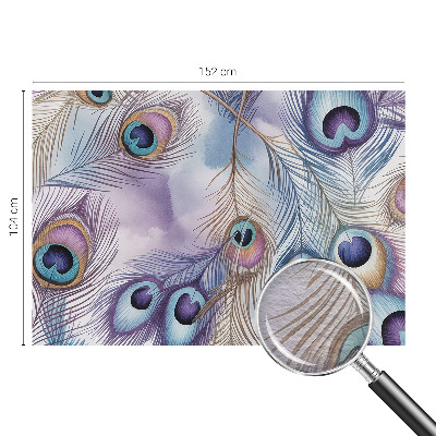 Fototapet vlies pentru dormitor Frunze delicate