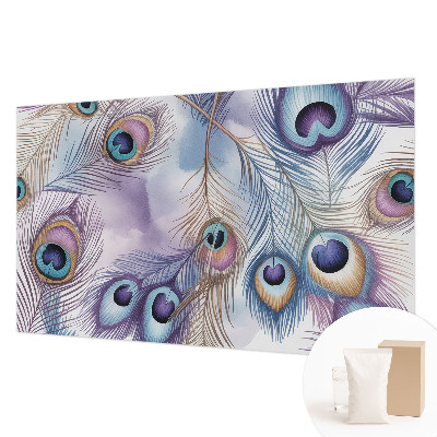 Fototapet vlies pentru dormitor Frunze delicate