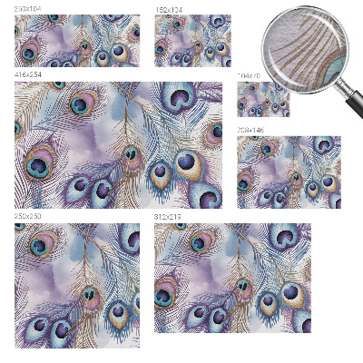 Fototapet vlies pentru dormitor Frunze delicate