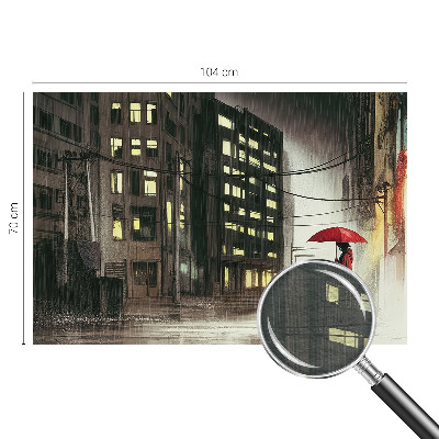 Tapet foto decorativ Păsări și crini