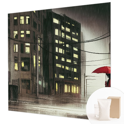 Tapet foto decorativ Păsări și crini