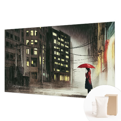 Tapet foto decorativ Păsări și crini